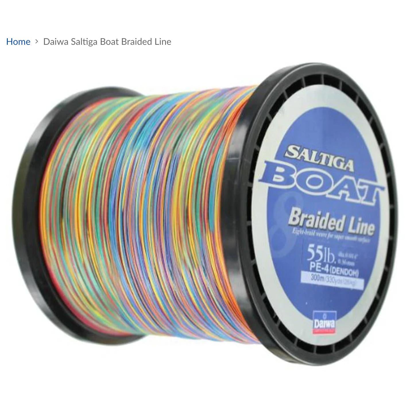 Daiwa Saltiga Boat Braided Line