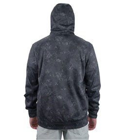 Aftco Reaper Tactical Sweatshirt Charcoal Acid Camo Back