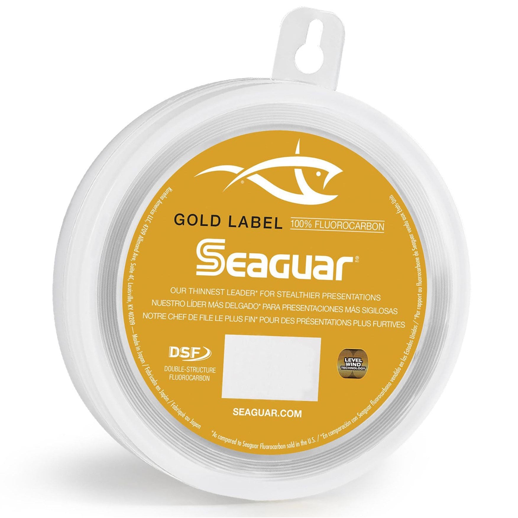 Seaguar Gold Label Fluorocarbon Leader 25 Yards