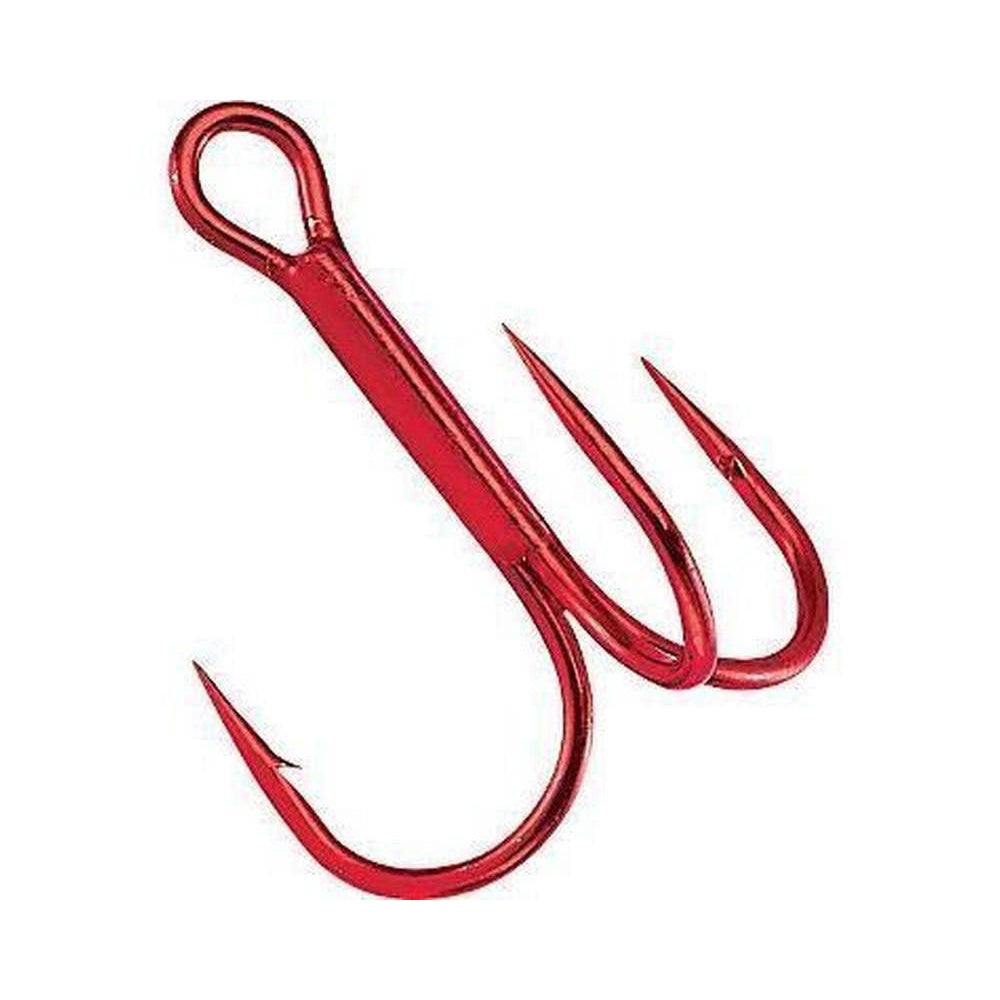 Gamakatsu Round Bend Red Treble Hooks