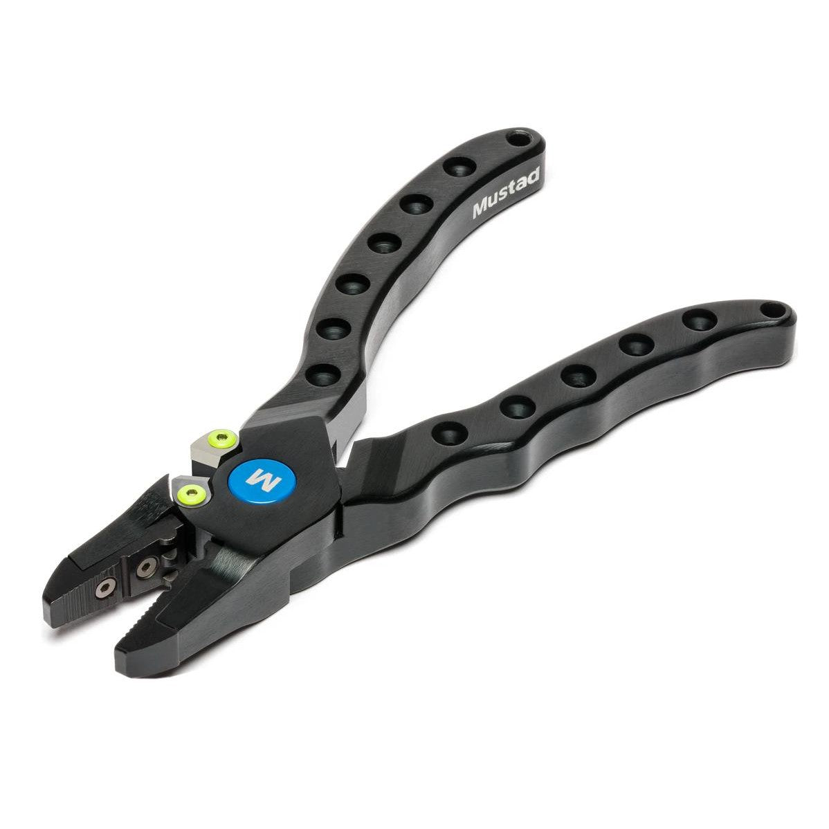 Mustad 7.5" Heavy Duty Aluminum Fishing Pliers Green - MT124