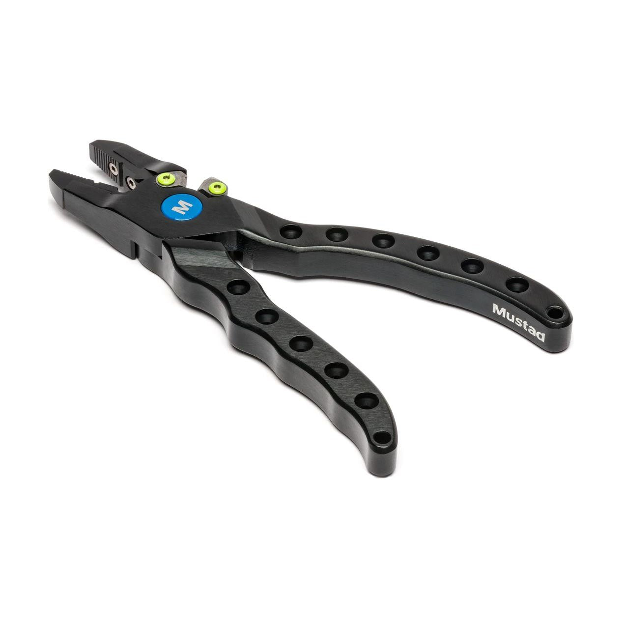 Mustad 7.5" Heavy Duty Aluminum Fishing Pliers Green - MT124