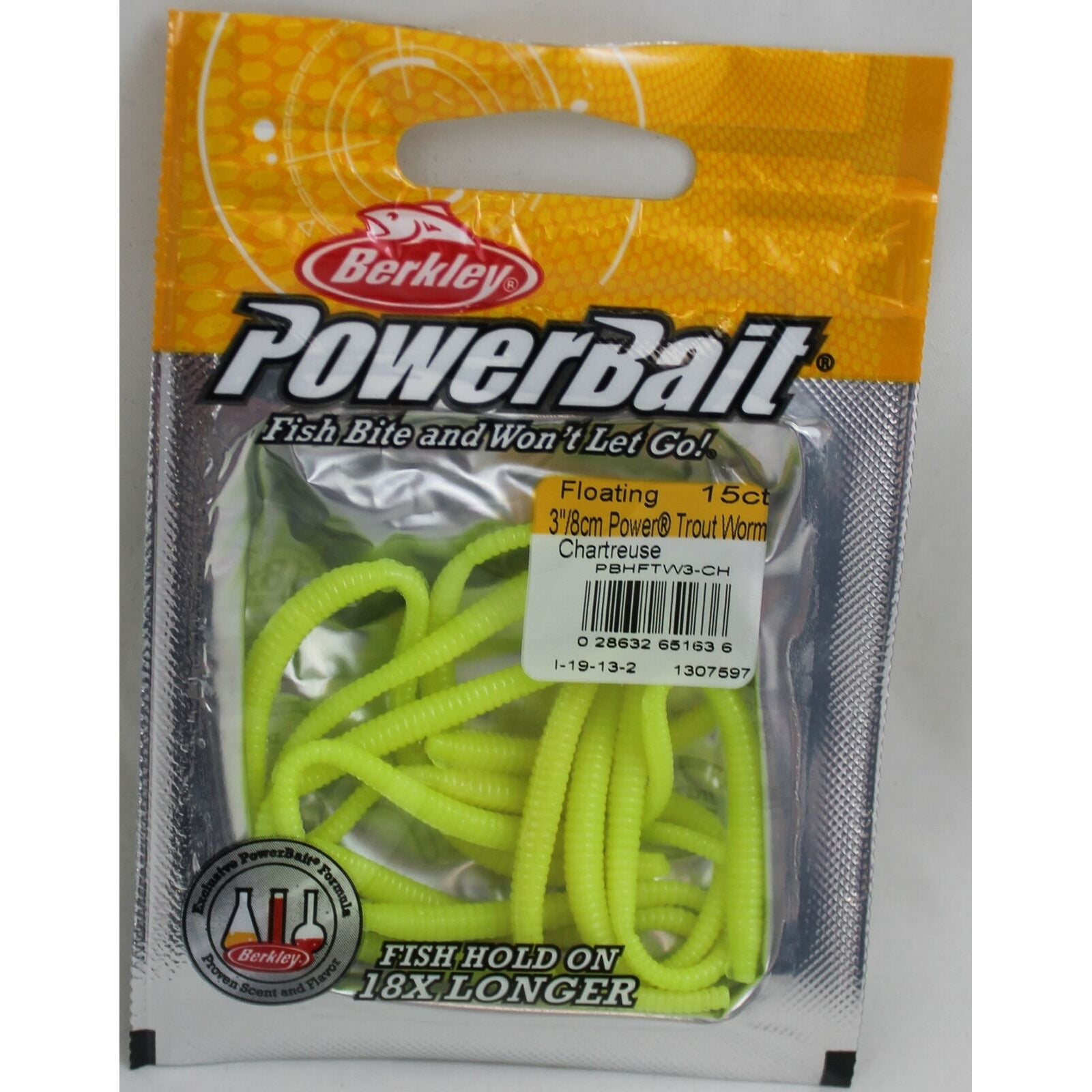 Berkley PowerBait Trout Bait - Chartreuse