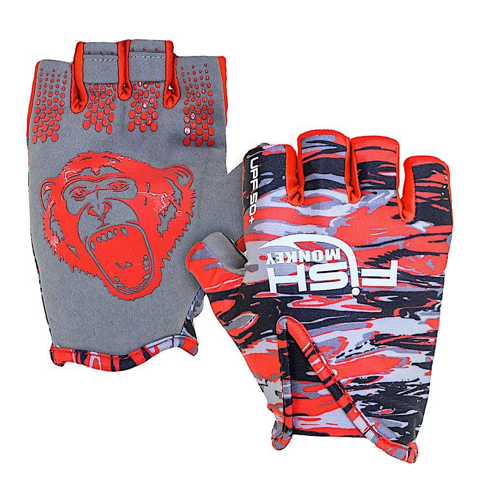 Fish Monkey Stubby Guide Sun Protection Gloves *