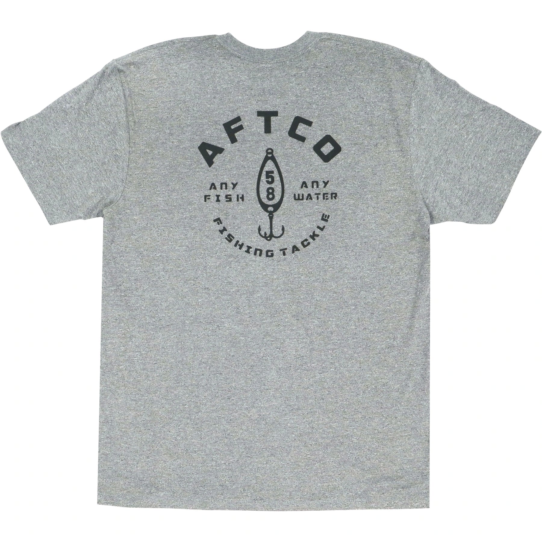 Aftco Westside Short Sleeve Tee Gun Metal Heather