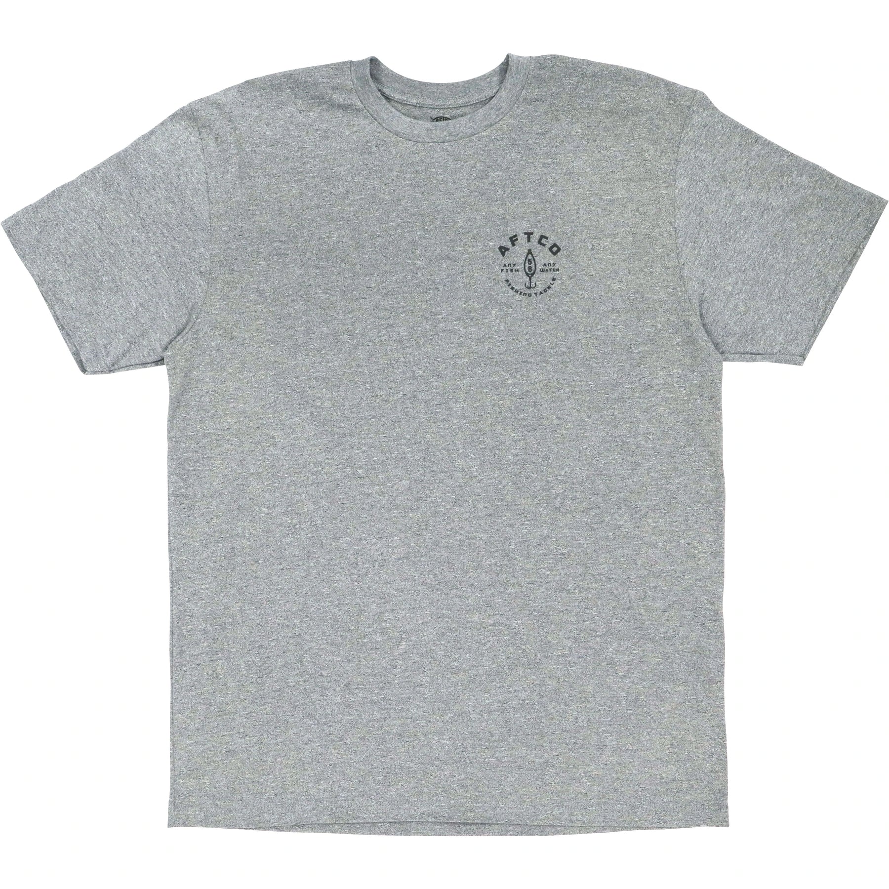 Aftco Westside Short Sleeve Tee Gun Metal Heather