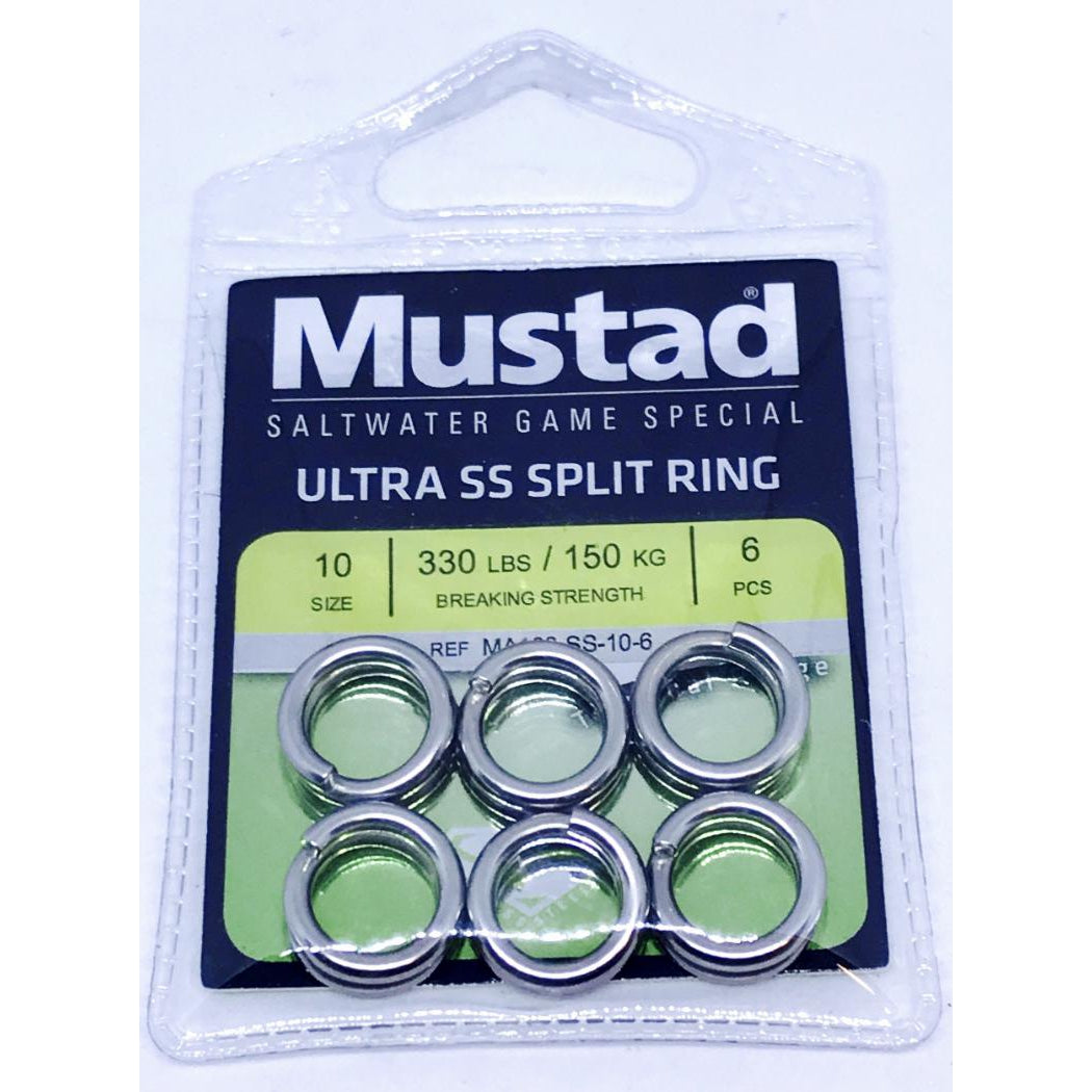 Mustad Ultra SS Split Rings