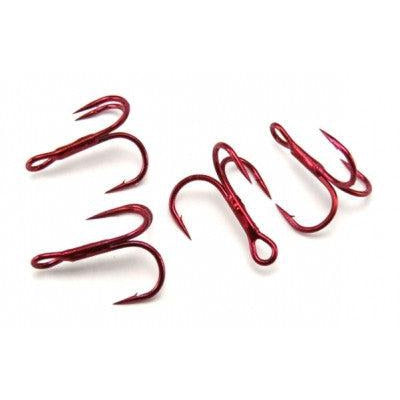 Owner ST-36 Red Treble Hooks