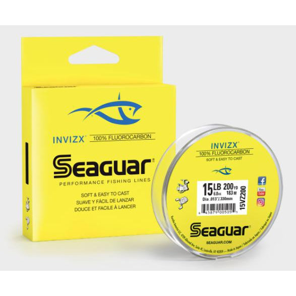 Seaguar Invizx Fluorocarbon Line 200 Yards