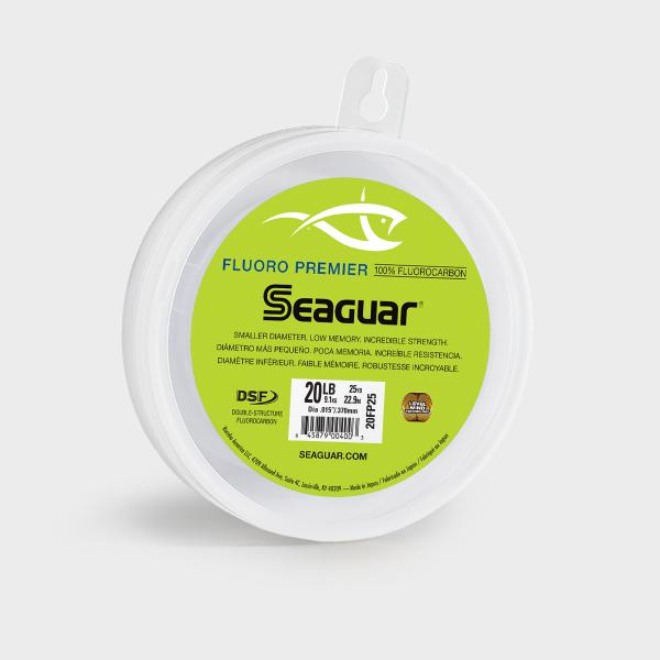Seaguar Premier 100% Fluorocarbon 25 Yards Leader Line