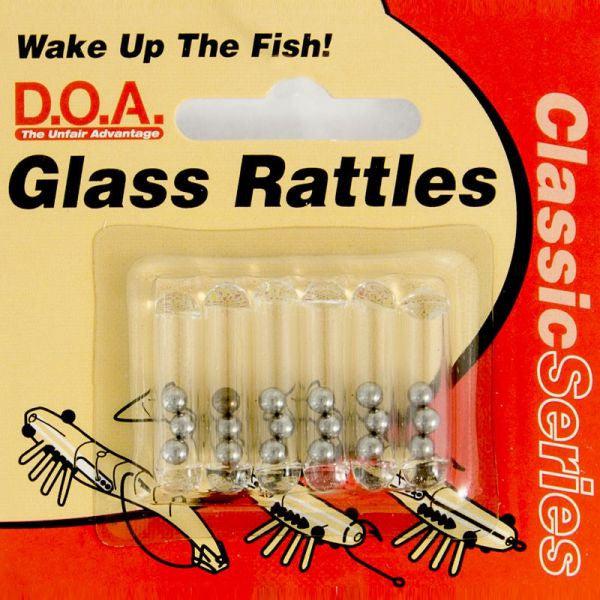 DOA Glass Rattles Large 6pk
