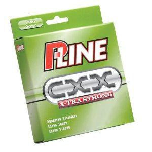 P-Line CXX Moss Green Monofilament Line 300 Yards