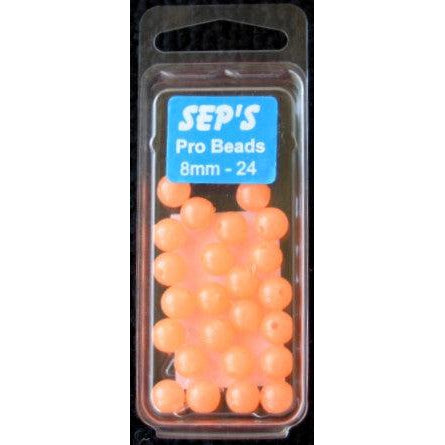8mm Glow Orange Qty 24