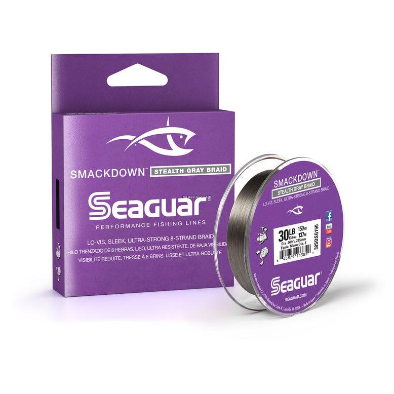 Seaguar Smackdown Stealth Gray