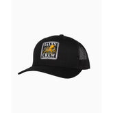 Salty Crew Ink Slinger Retro Trucker Hat Black