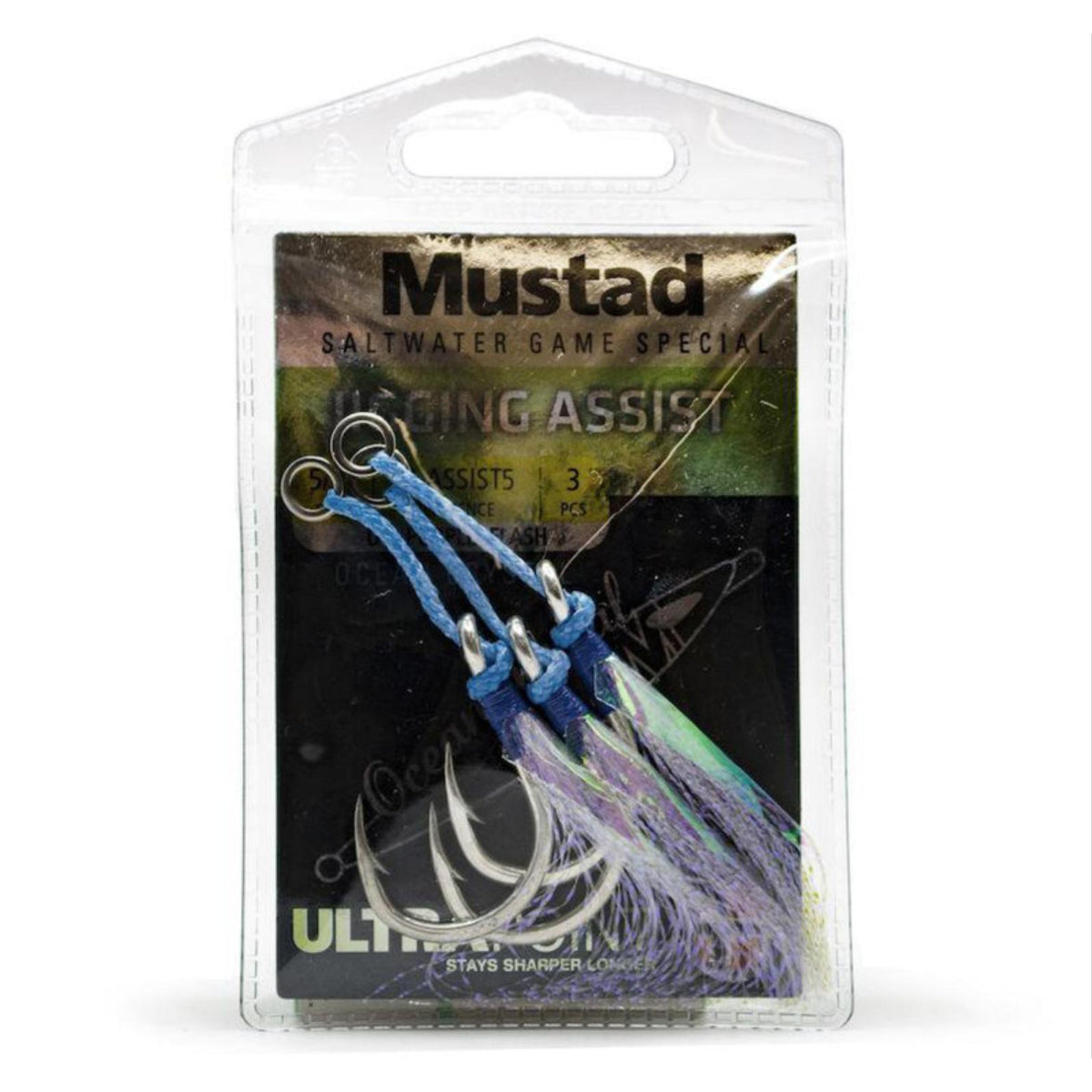 Mustad J-Assist 5 Assist Hooks