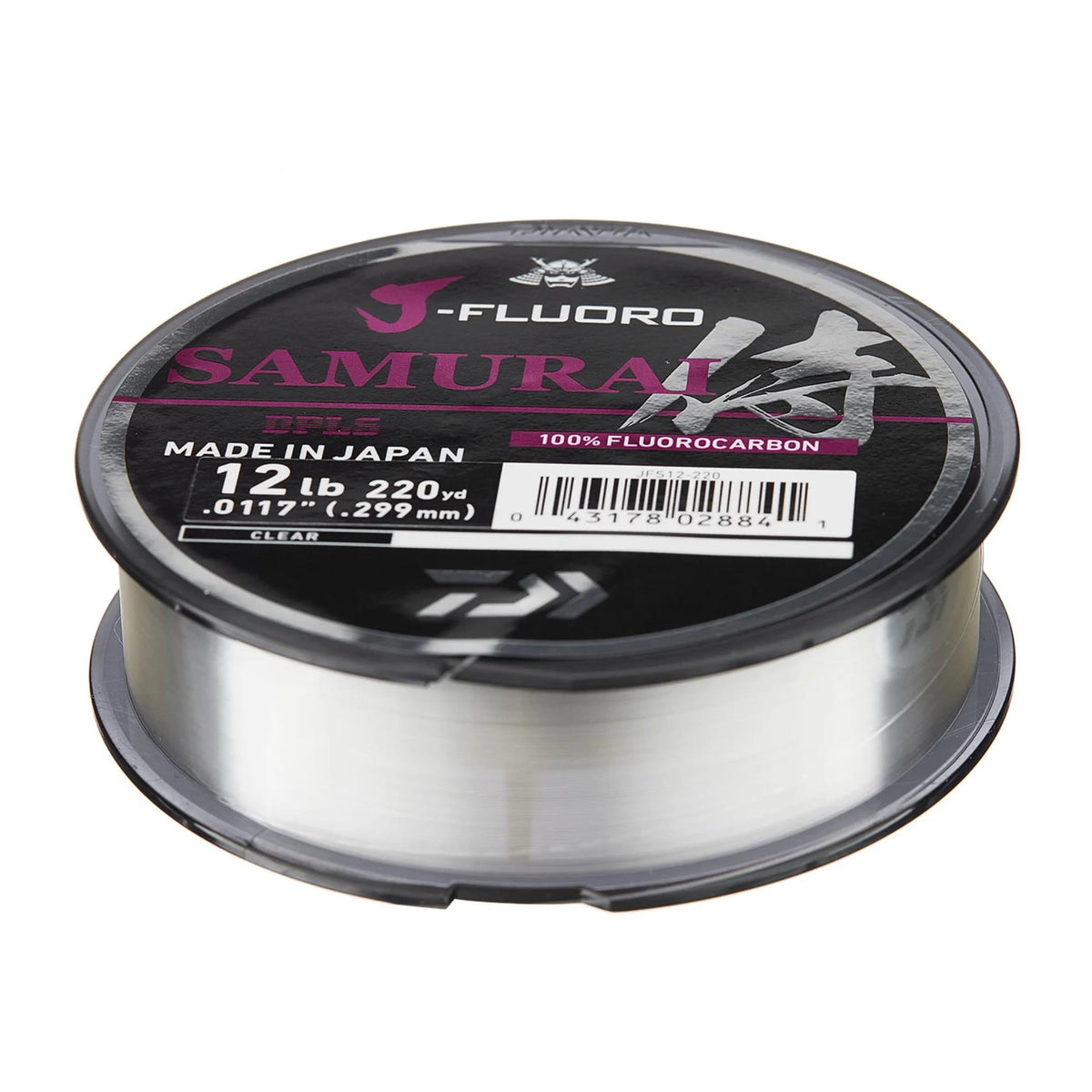 Daiwa J-Fluoro Samurai Fluorocarbon Line 25 lb