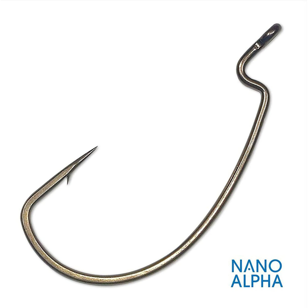 Gamakatsu Offset Shank Superline EWG Nano Alpha Worm Hooks