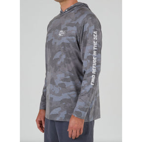 Salty Crew Mariner Hooded Tech L/S Tee
