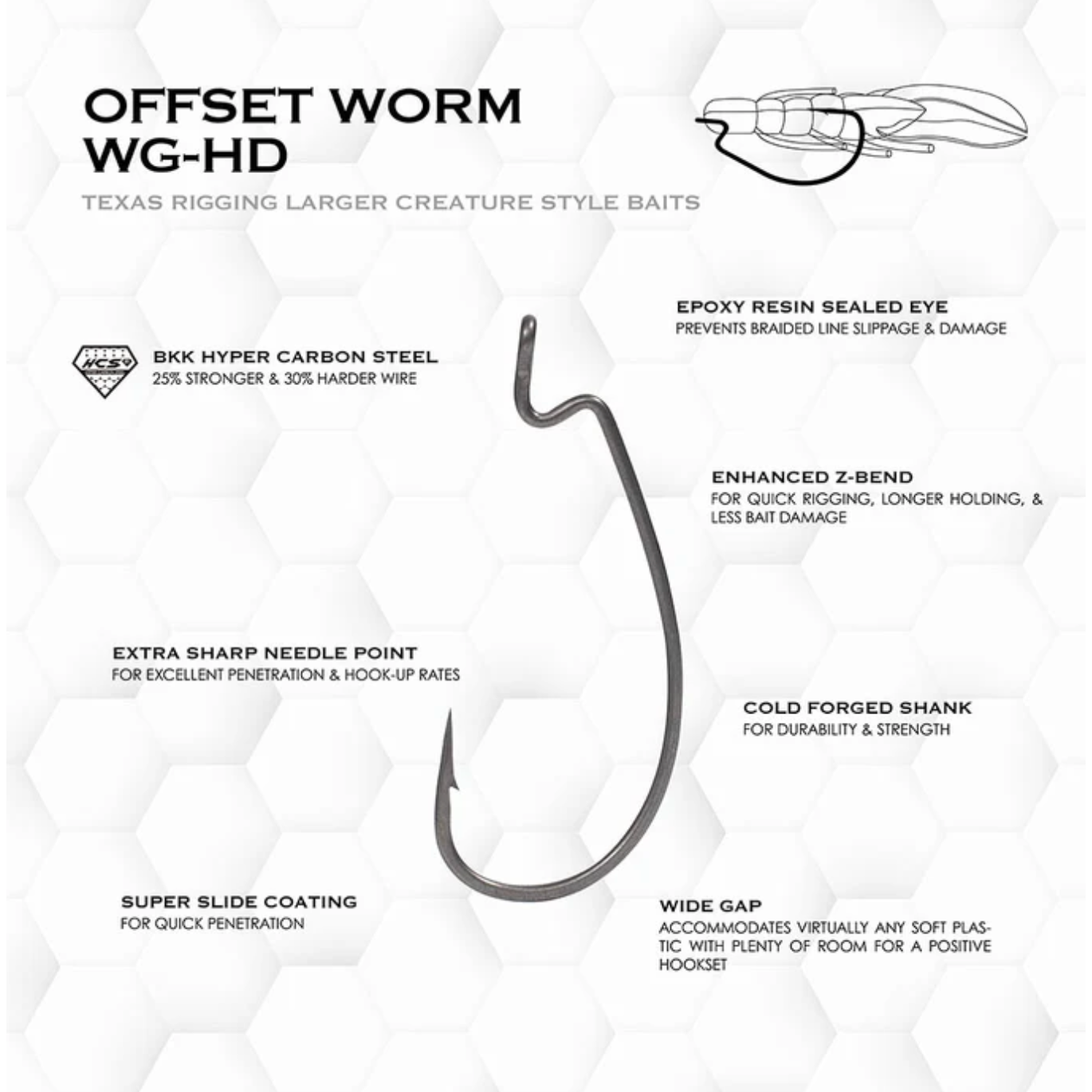 BKK Armor Point Offset Worm WG-HD