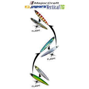 Major Craft JigPara Vertical Tungsten Jigs 250g