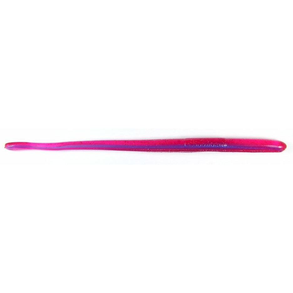 Roboworm Straight Tail Worm - Morning Dawn Red Flake