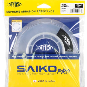 Aftco Saiko Pro Fluorocarbon Leader Line Clear