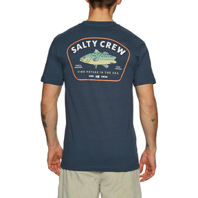 Salty Crew Creature Premium Short Sleeve Shirt - Harbor Blue