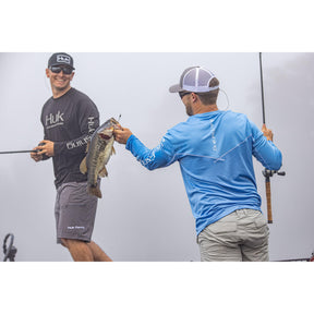 Huk Guys Catching Largemouth Bass