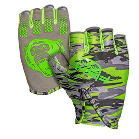 Fish Monkey Stubby Guide Sun Protection Gloves