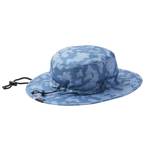 Huk Running Lakes Boonie Hat Titanium Blue