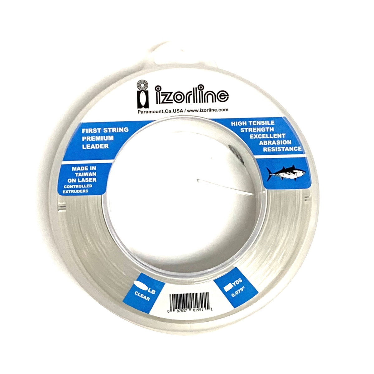 Izorline First String Premium Poly Monofilament Leader Line