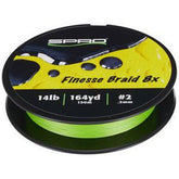 Spro Finesse Braid 8X Lime Green 164 yds