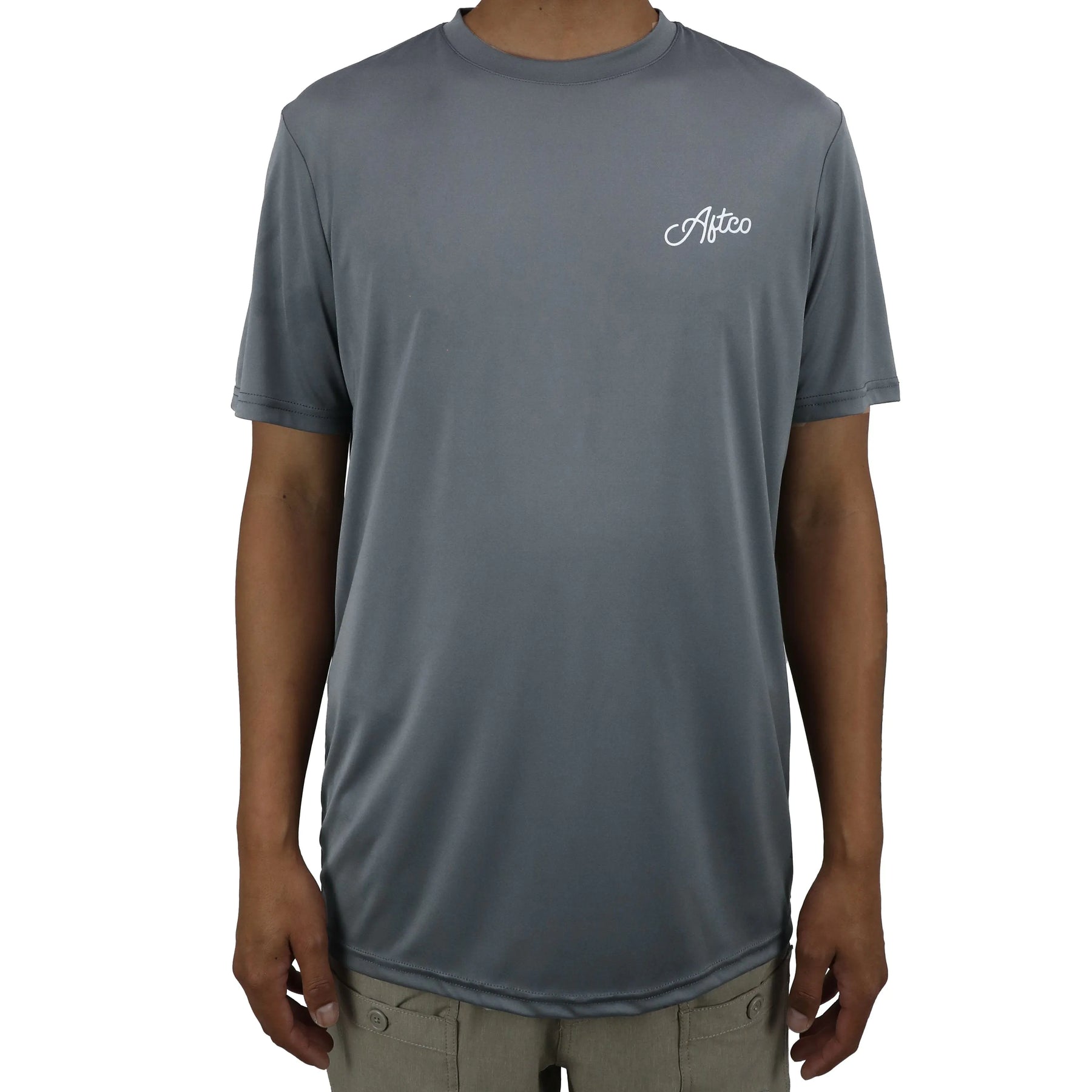 AFTCO Momentum SS Performance Shirt / Charcoal / M