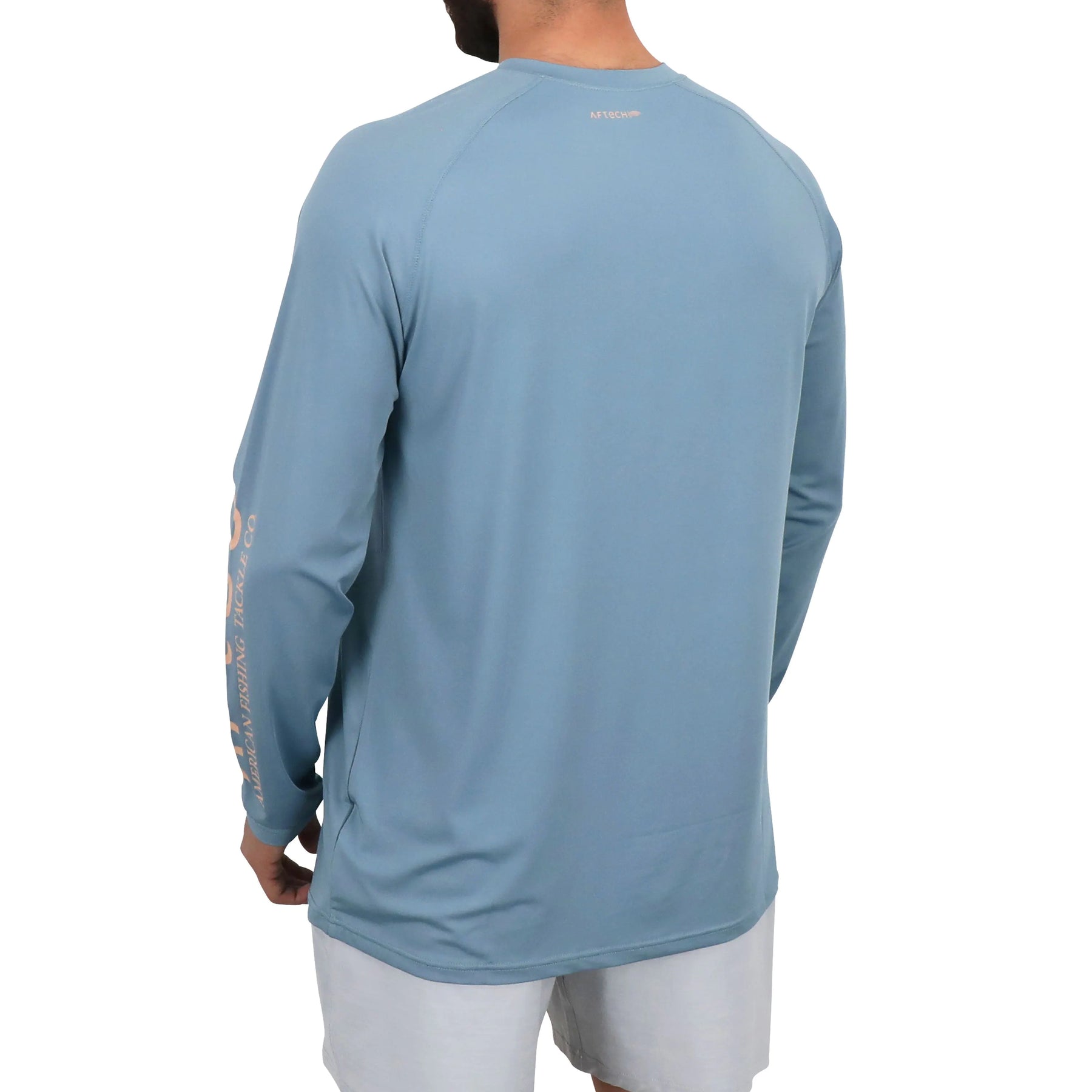Aftco Samurai L/S UV Shirt Slate Blue Heather