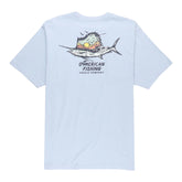 Aftco Sail Fishing Short Sleeve Tee - Pearl