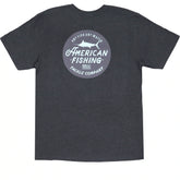 Aftco Rootbeer Short Sleeve Tee Charcoal Heather