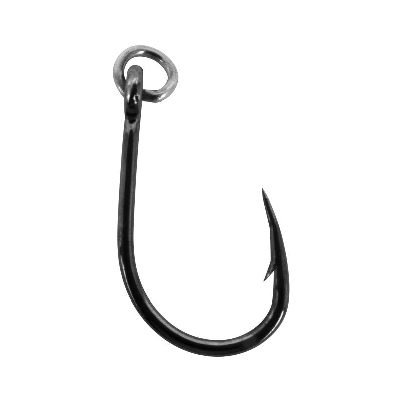 (Size 5/0, Black Nickel) - Mustad UltraPoint Ringed Live Bait Fishing Hook