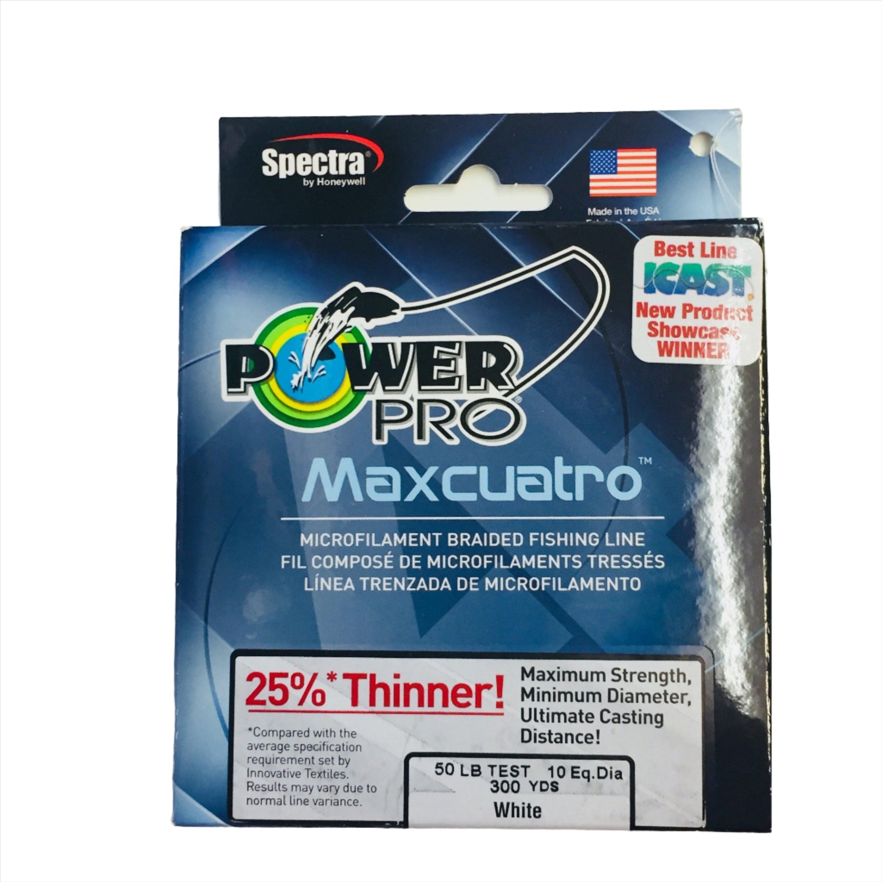 Power Pro Maxcuatro 300 Yards White