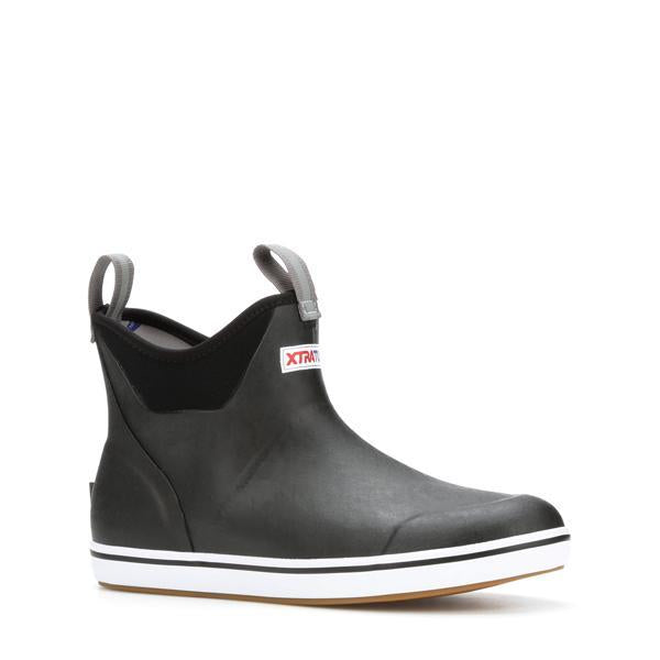 Xtratuf 22736 6" Ankle Deck Boots Black