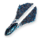 Black Blue Flake