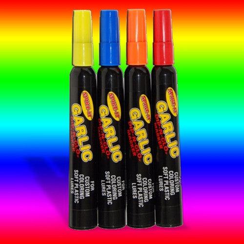Spike It Dip-N-Glo Scented Markers Garlic - Fire Red (2 Pack)