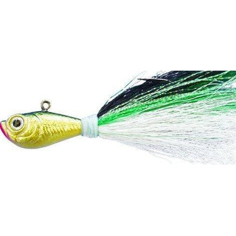 Spro Prime Bucktail Jig 1.0 oz / Green Shad