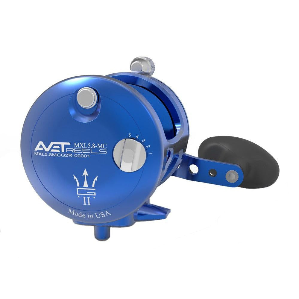 Avet JX G2 6/3 Two-Speed Reel Blue