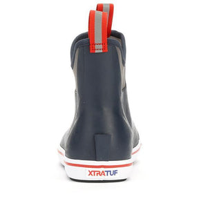 Xtratuf Ankle Blue Red Back
