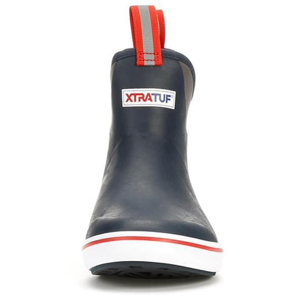 Xtratuf Ankle Blue Red Front
