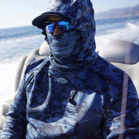 Aftco Reaper Tactical Sweatshirt Navy Digi Camo