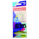 Owner Sabiki Rigs Silver Rainbow Fish Catchers 5523