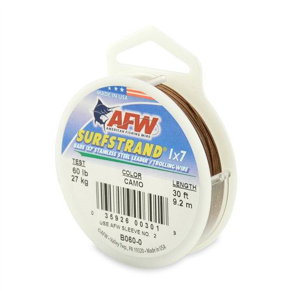 AFW Surfstrand Stainless Steel 1x7 Wire Leader